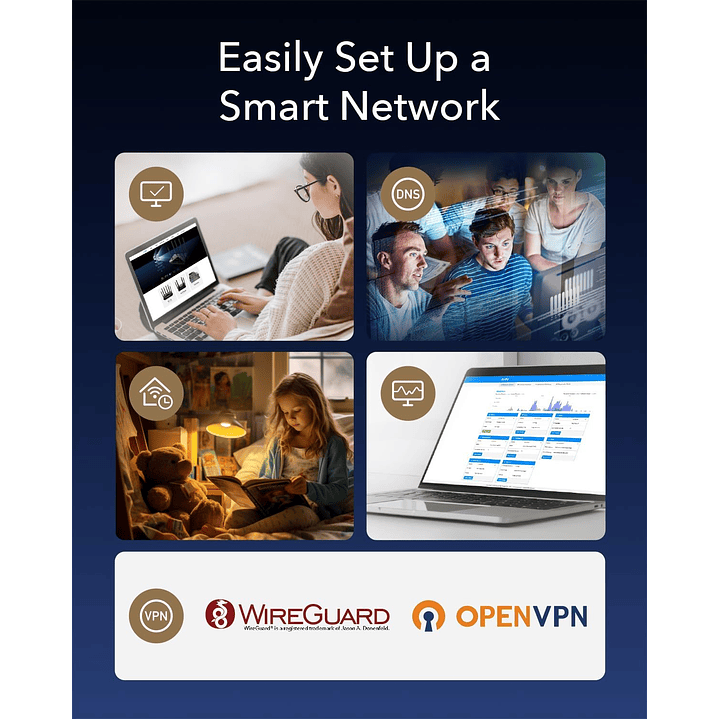 Cudy M3000 2-Pack AX3000 Wi-Fi 6 Sistema WiFi Mesh para toda a casa 5