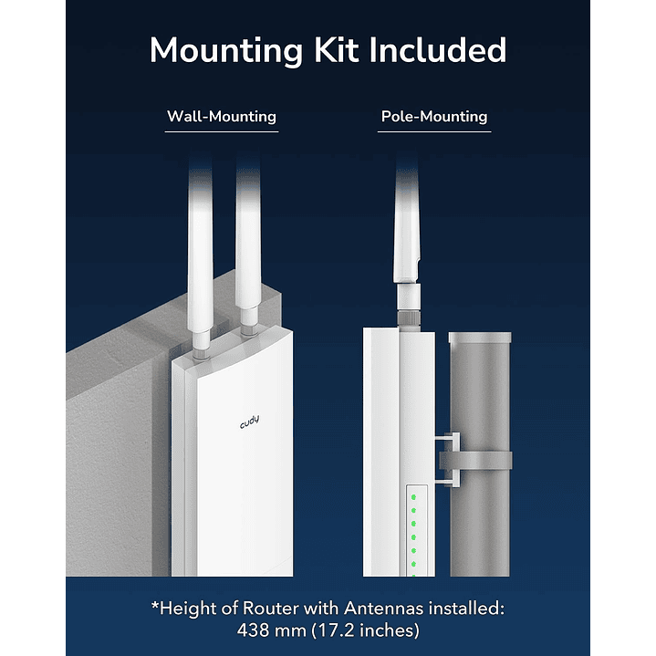 Cudy RE1200 Outdoor AC1200 WiFi 5  4