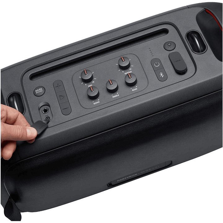 JBL PartyBox On The Go com Microfone 6