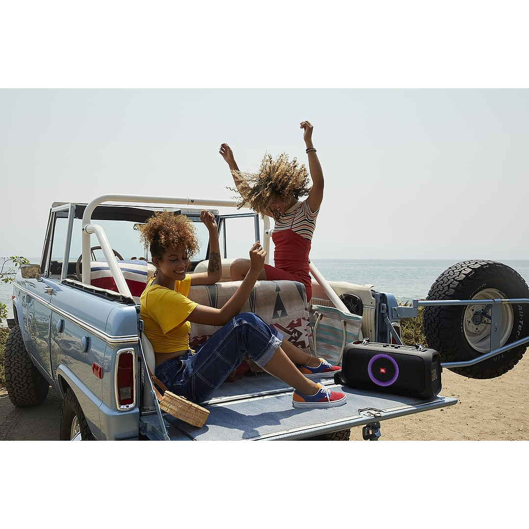 JBL PartyBox On The Go com Microfone 2