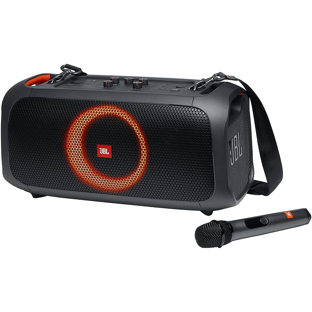 JBL PartyBox On The Go com Microfone 1