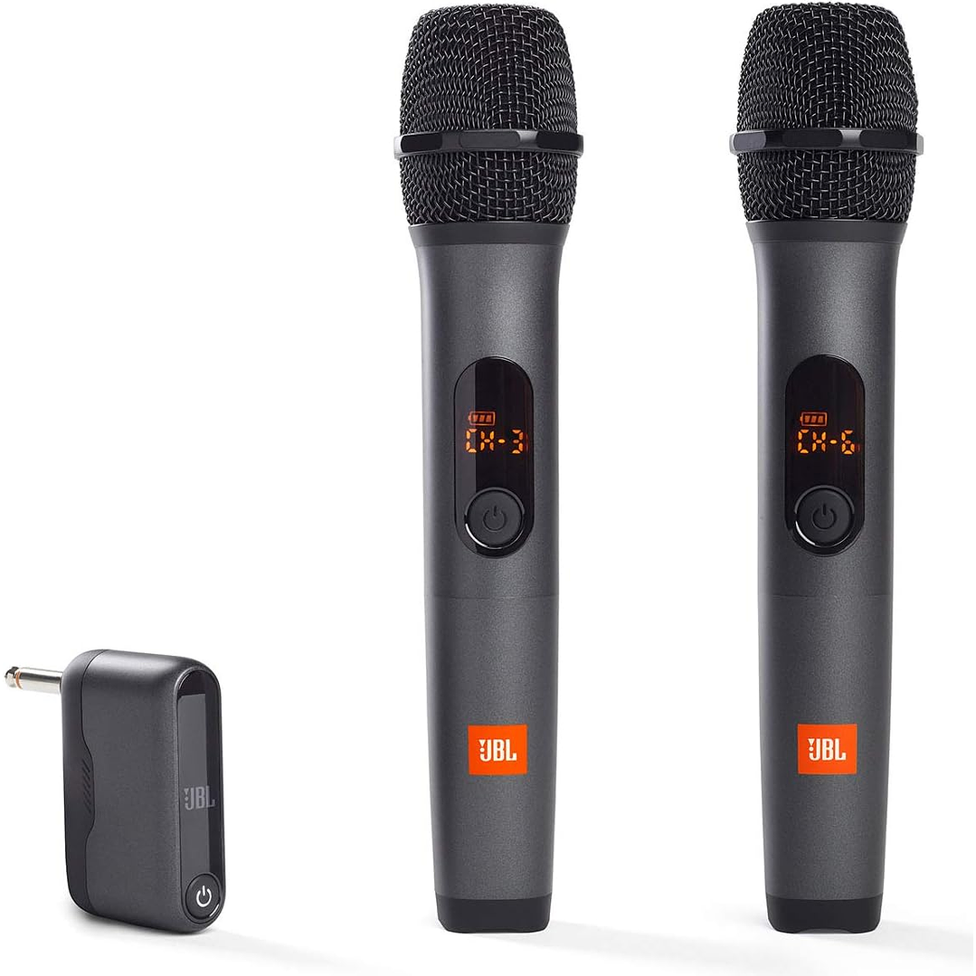 JBL Dual Wireless Mic - 2 microfones 1