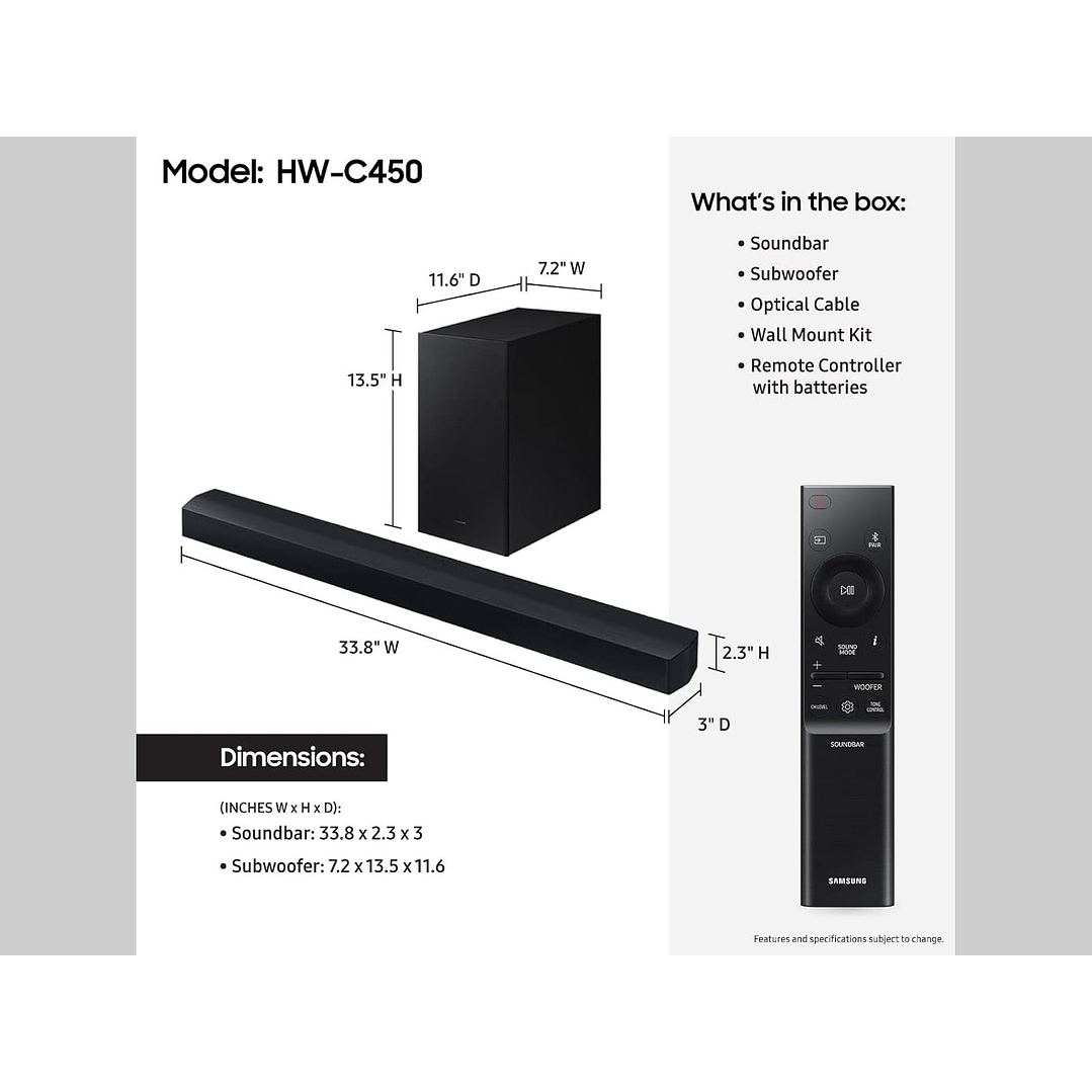 Samsung HW-C450 2.1 7