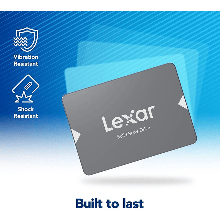 Lexar 512GB NS100 SSD 6