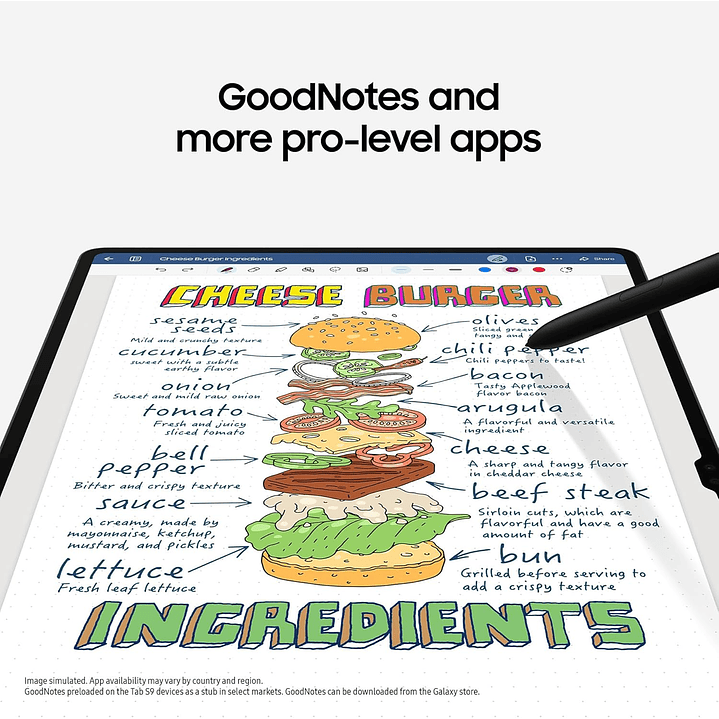 Samsung Galaxy Tab S9 (10.9'' - 256 GB - 8 GB RAM) 10