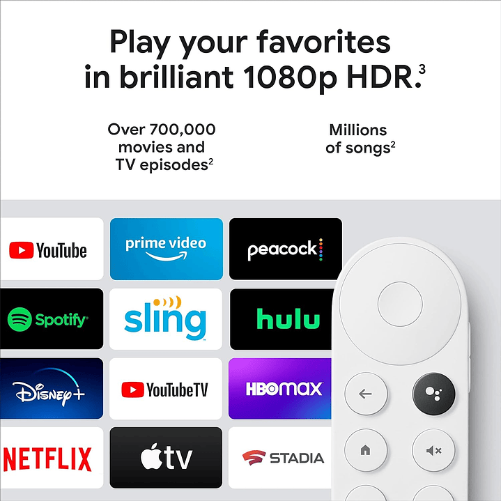 Chromecast HD 10
