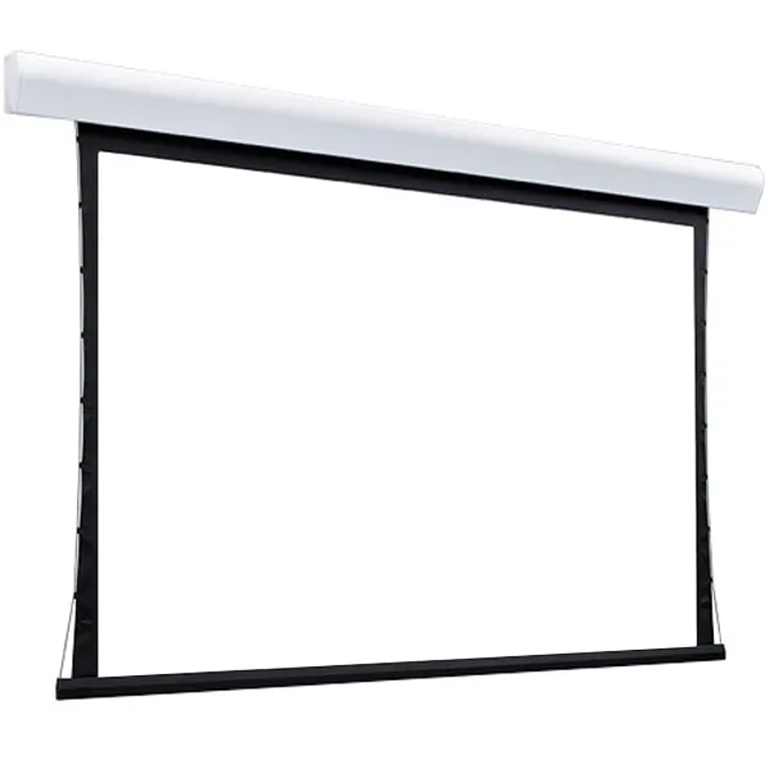 TELA ELETRONICA COM REMOTE PARA PROJEÇÃO 240X240CM (134 POLEGADAS)  1