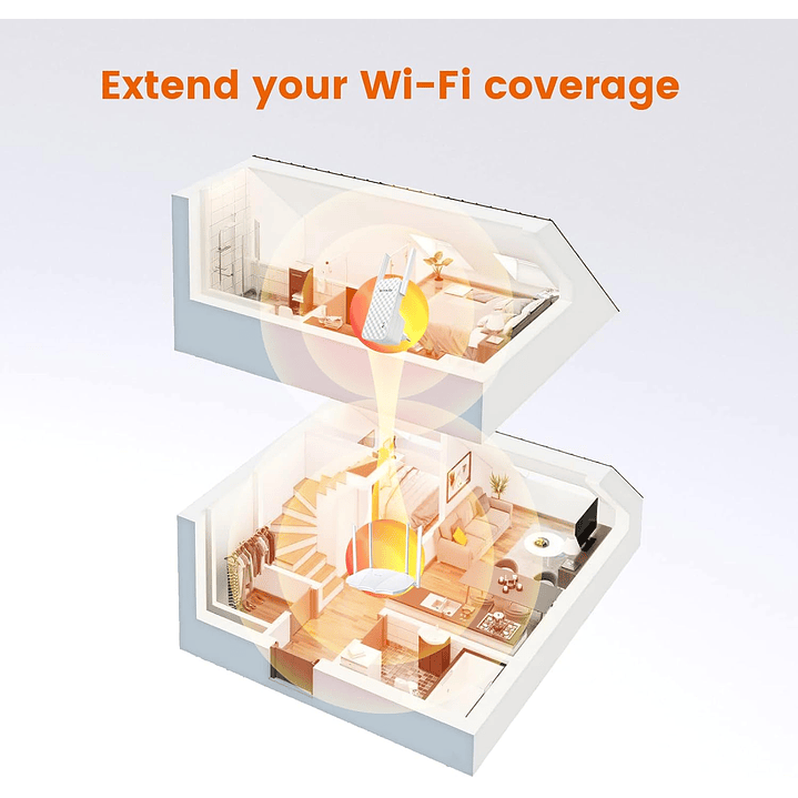 Tenda A9 N300 Wifi Range Extender 8