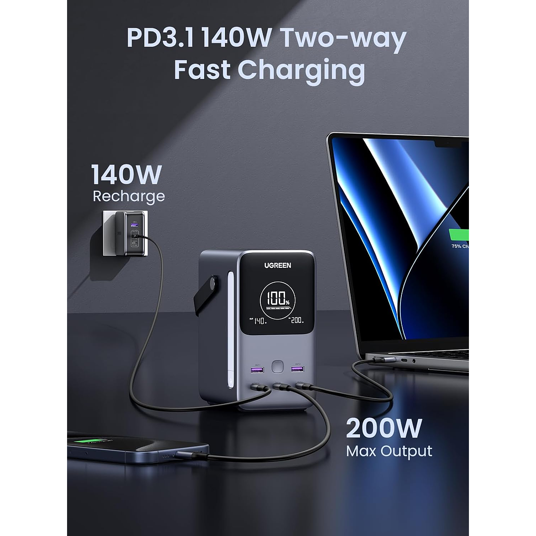 Ugreen 300W 48.000mAh Powerbank 5