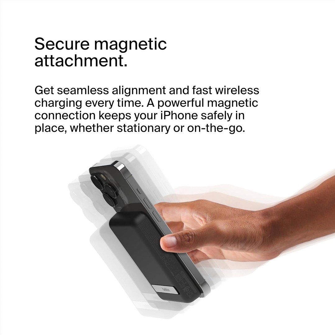 Belkin BoostCharge Magnetic Wireless Powerbank 5K  6