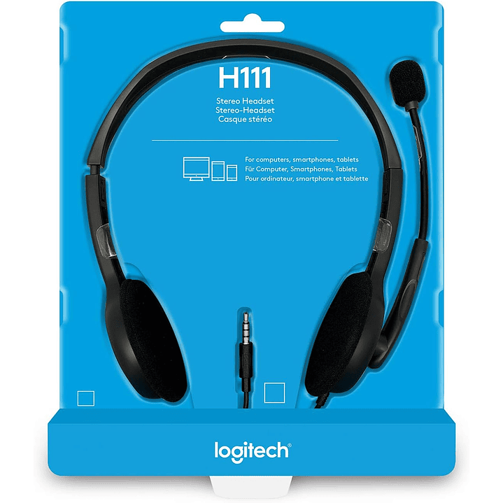Logitech H111 Wired Headset 6