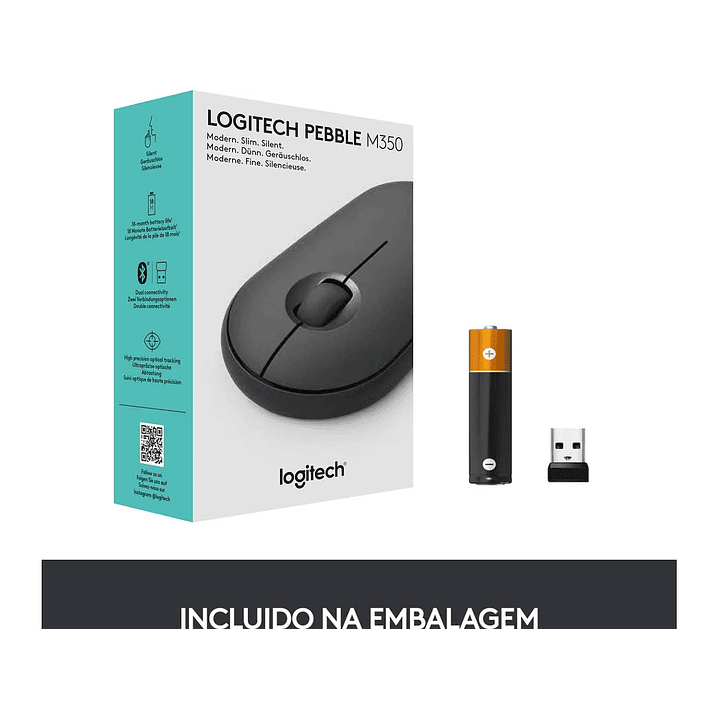 Logitech M350 Pebble 8