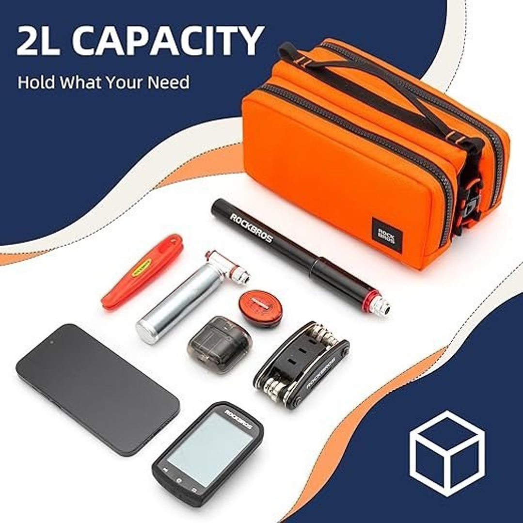 Bolsa para Tubo de Bicicleta ROCKBROS 30120103001 5