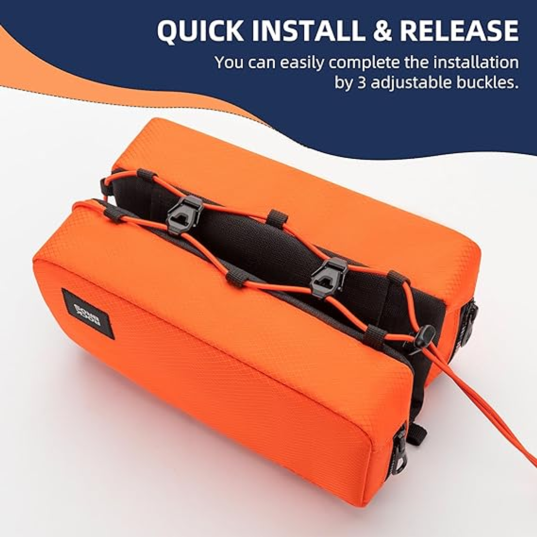 Bolsa para Tubo de Bicicleta ROCKBROS 30120103001 4