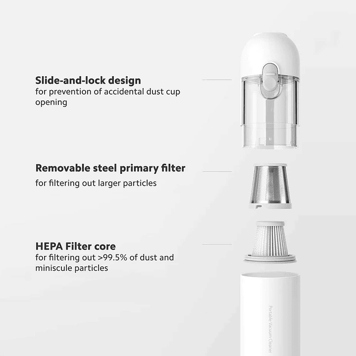 Aspirador Xiaomi Vacuum Cleaner Mini 3