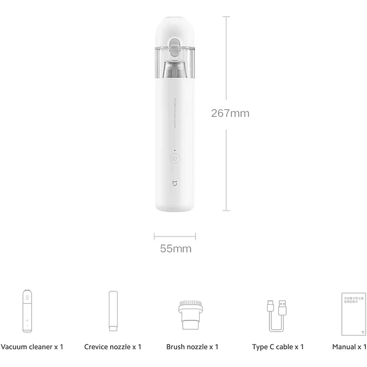 Aspirador Xiaomi Vacuum Cleaner Mini 8