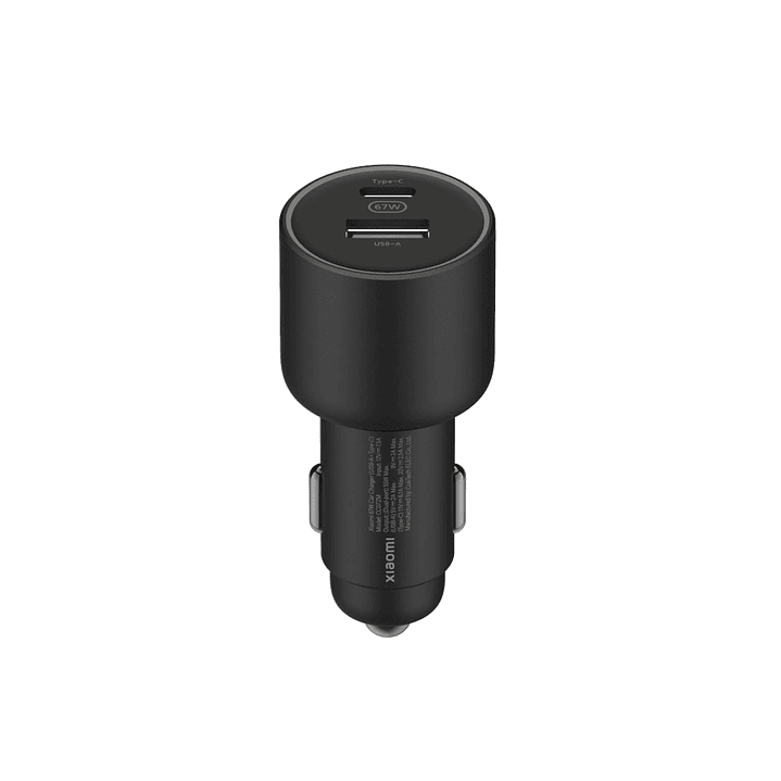 Mi 67W USB A + Type C Car Charger  1
