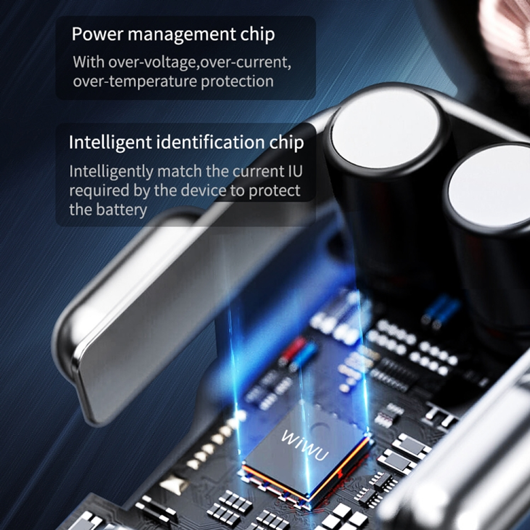 Wiwu PC500 72W Car Charger 6