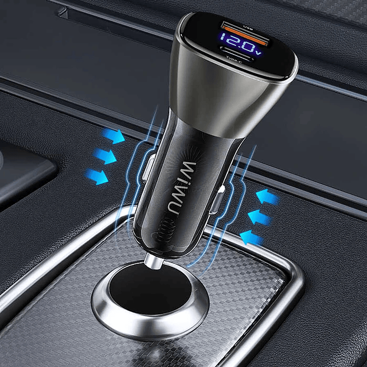 Wiwu PC500 72W Car Charger 8