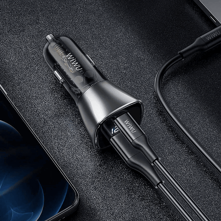 Wiwu PC500 72W Car Charger 10