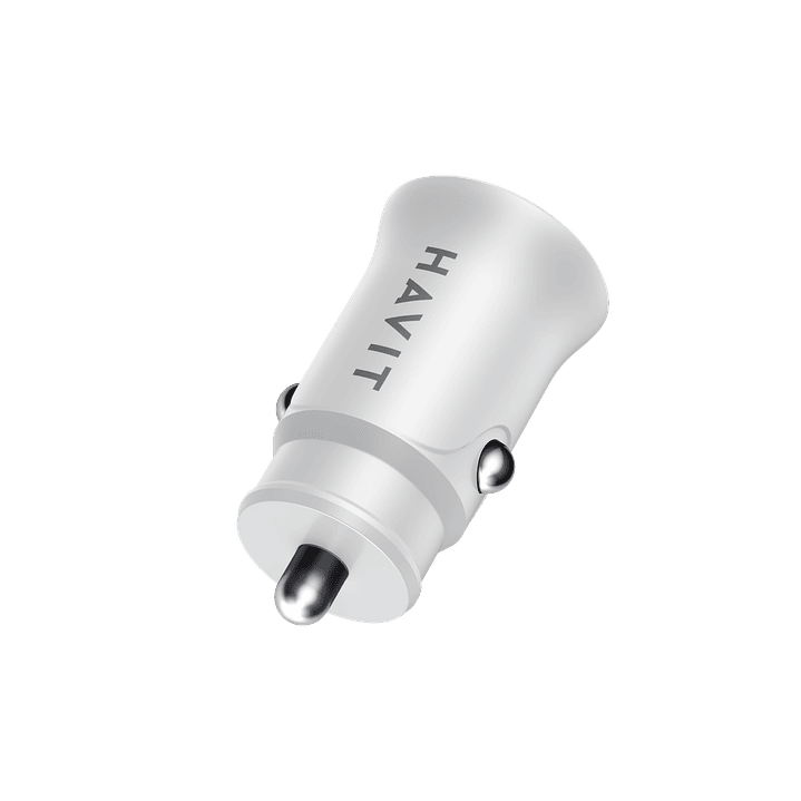 Havit Dual USB-A + USB-C 20W/3A Car Charger 2