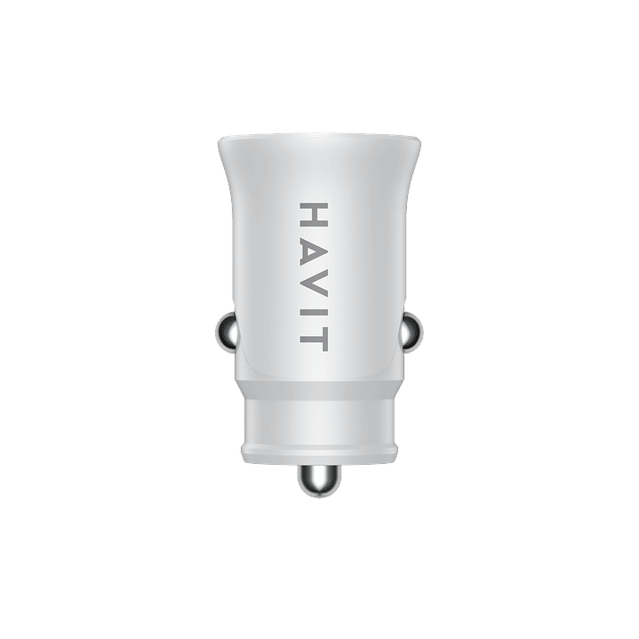 Havit Dual USB-A + USB-C 20W/3A Car Charger 5