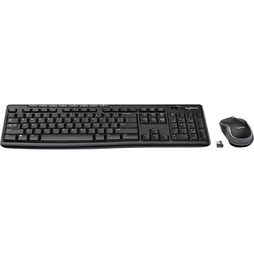 Logitech Wireless Teclado e Mouse MK270 1