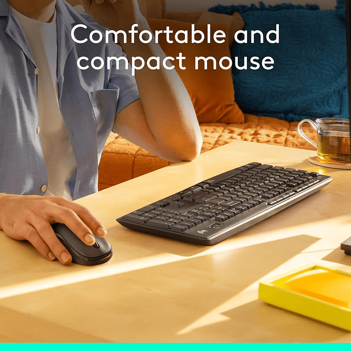 Logitech Wireless Teclado e Mouse MK295 4