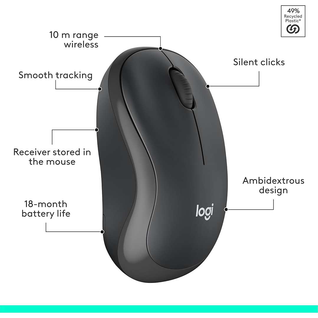 Logitech Wireless Teclado e Mouse MK295 7