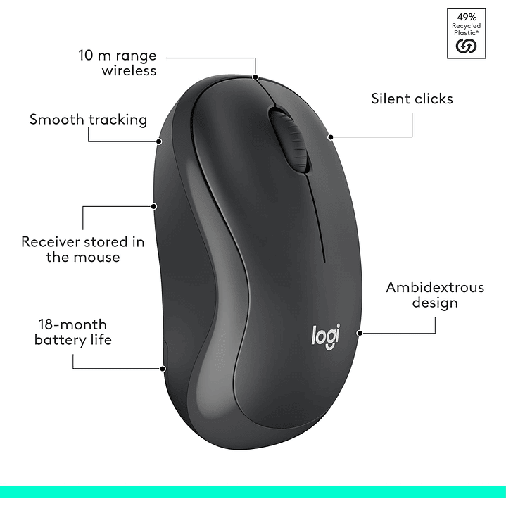 Logitech Wireless Teclado e Mouse MK295 7