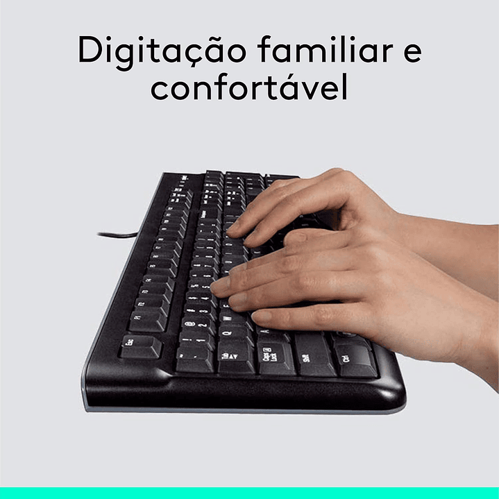 Logitech Wireless Teclado e Mouse MK120 2