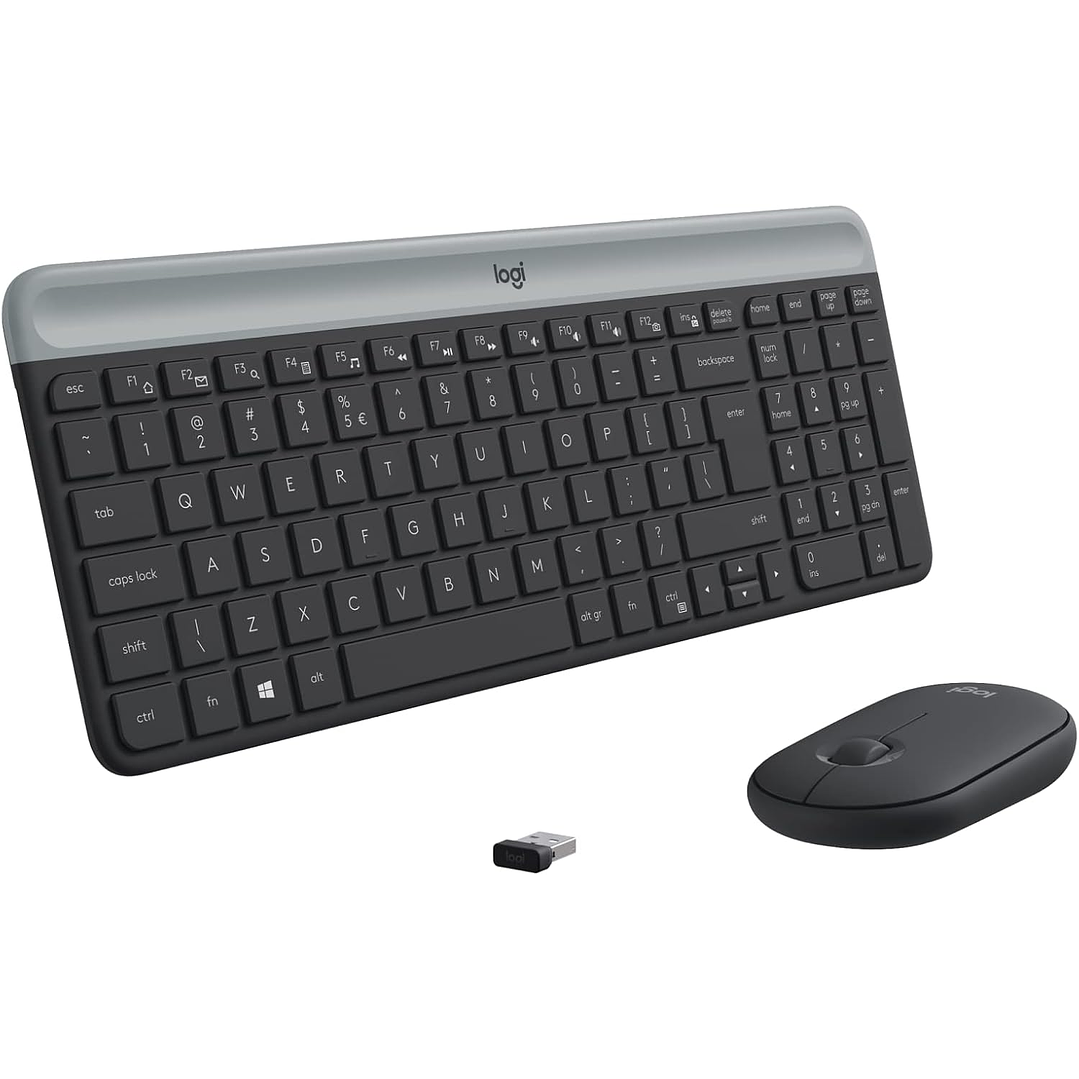 Logitech Wireless Teclado e Mouse MK470 Slim 1