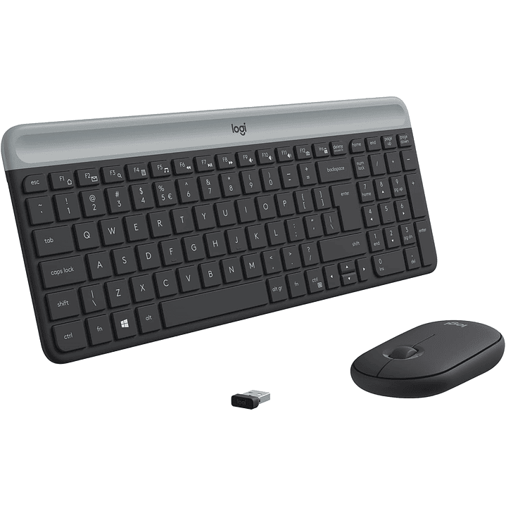 Logitech Wireless Teclado e Mouse MK470 Slim 1