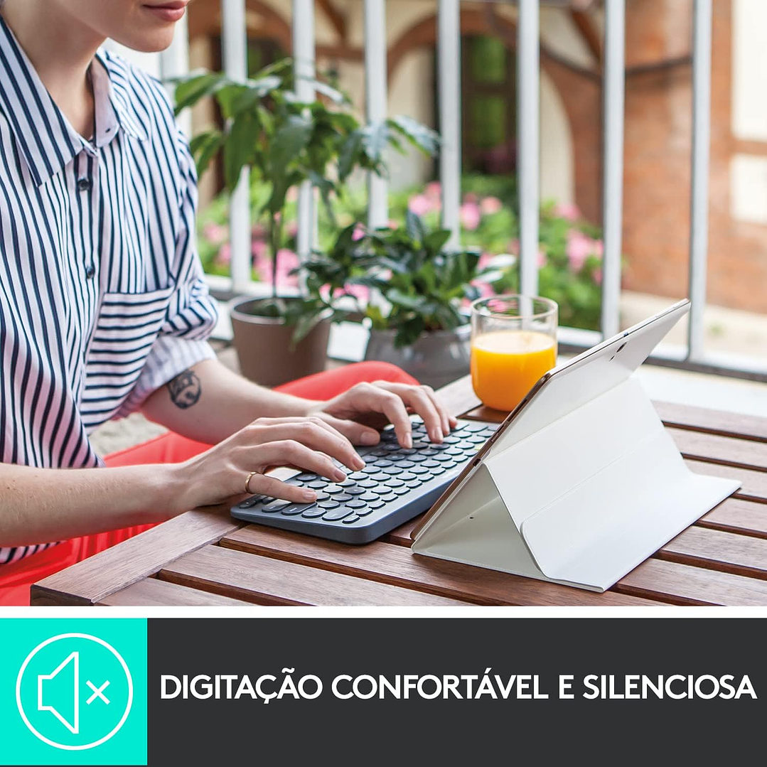 Logitech Teclado Wireless K380 3