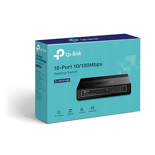 TP Link TL-SF1016D 16-Port 10/100Mbps Switch