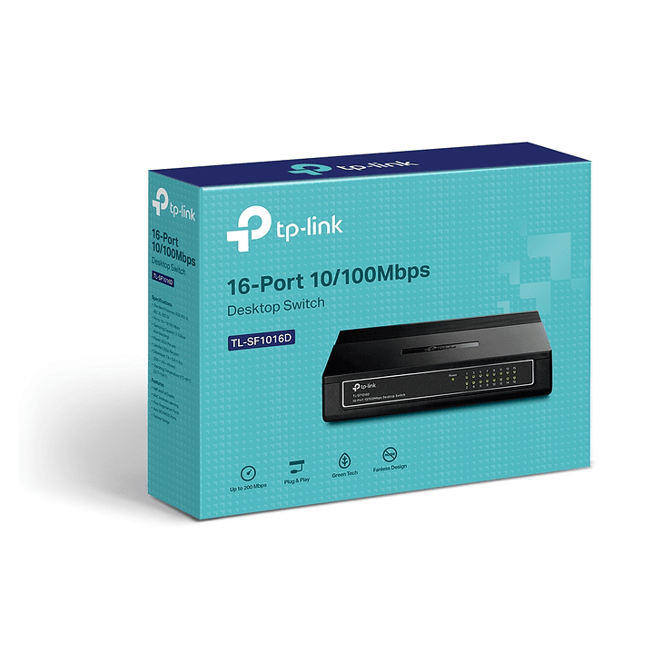 TP Link TL-SF1016D 16-Port 10/100Mbps Switch 1