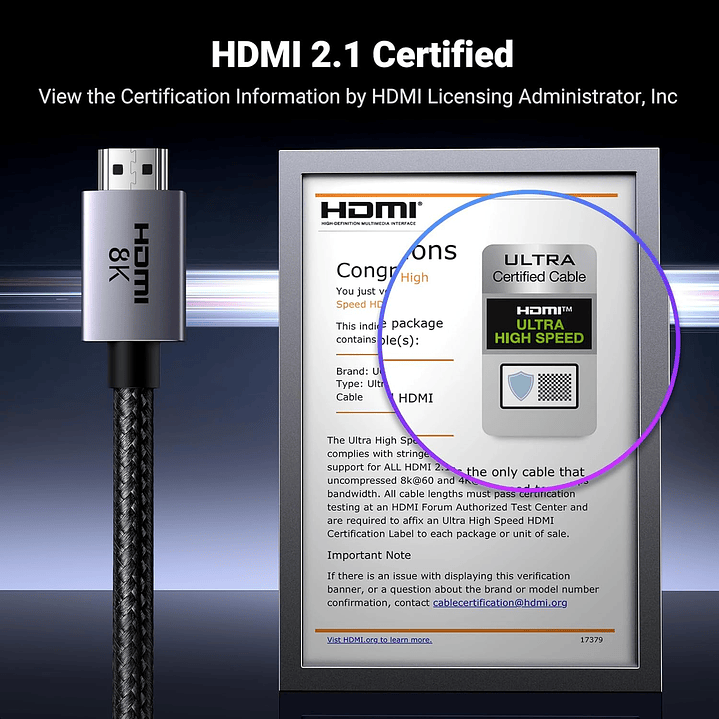 UGREEN 8K HDMI 5M 35376 9