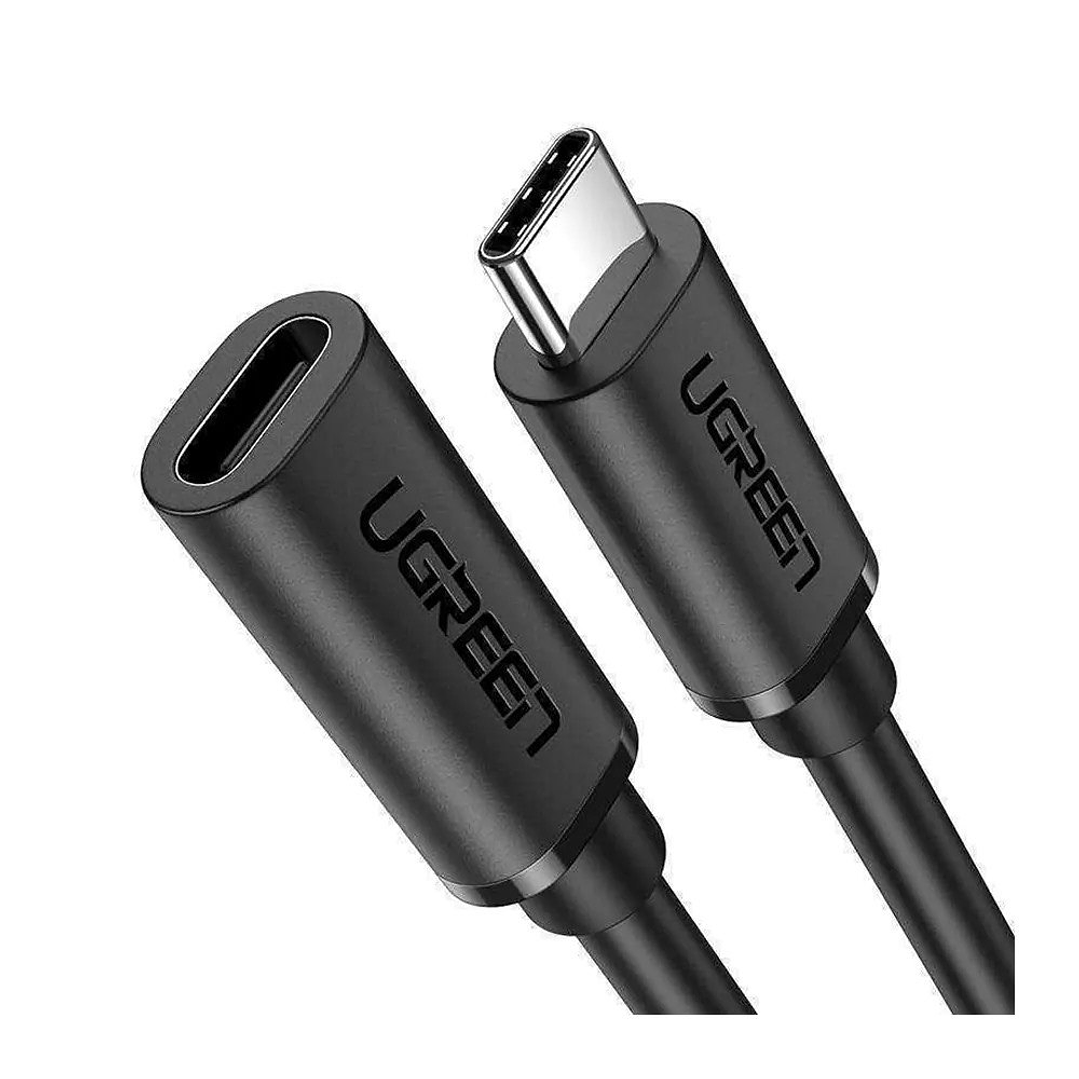 UGREEN Cabo de Extensão USB-C/M para USB-C/F Gen2 5A 1m  1