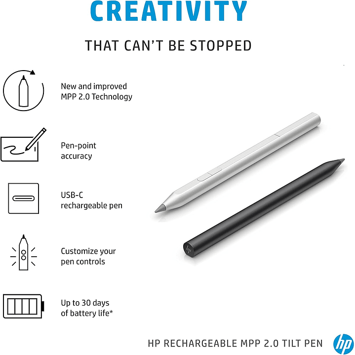 HP Rechargeable MPP 2.0 Tilt Pen 2