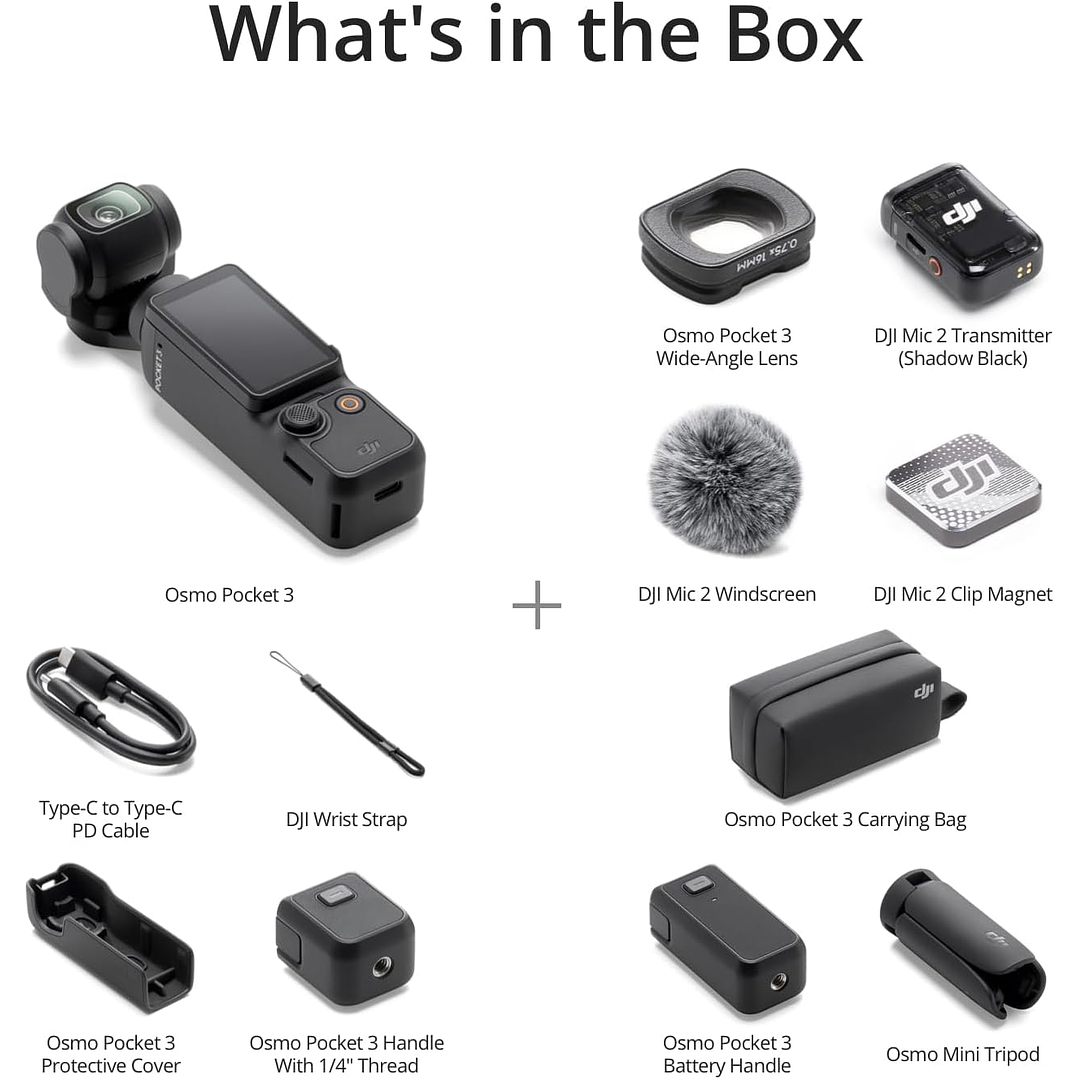 DJI Osmo Pocket 3 Creator Combo 8