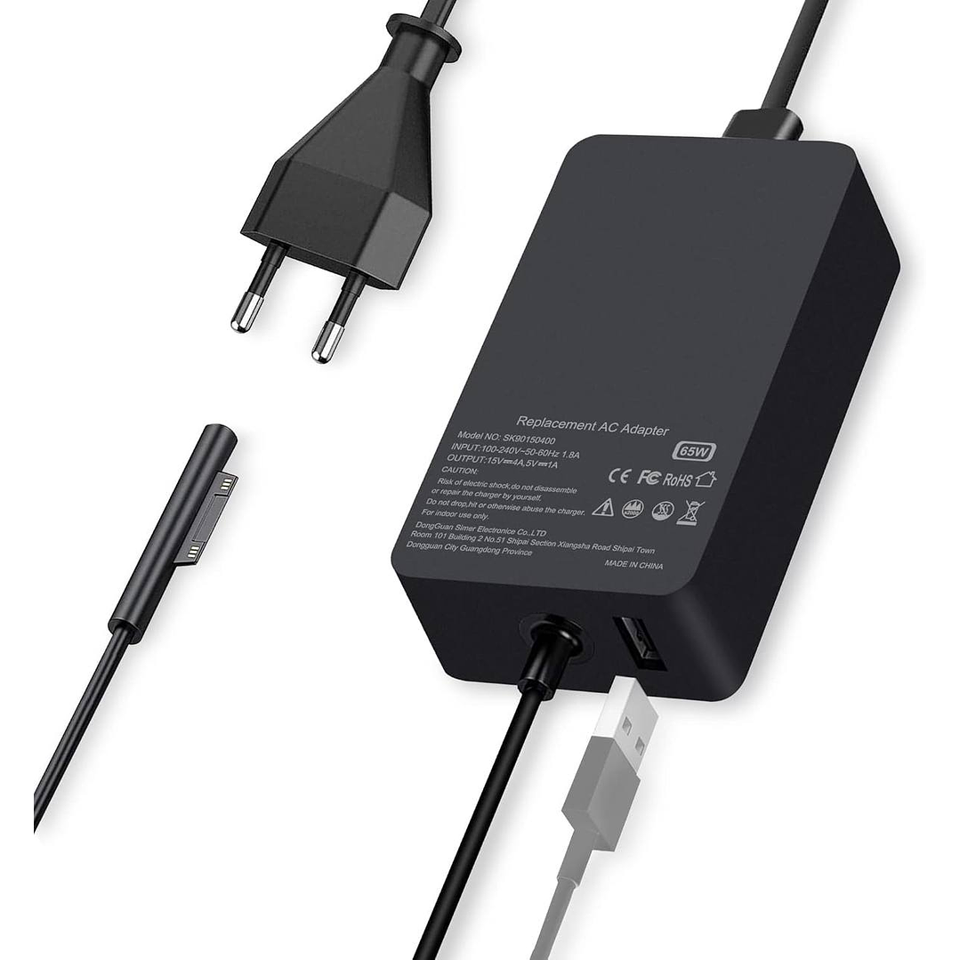 Carregador Microsoft Surface 3 Pro 12V 3.6A 48W  1