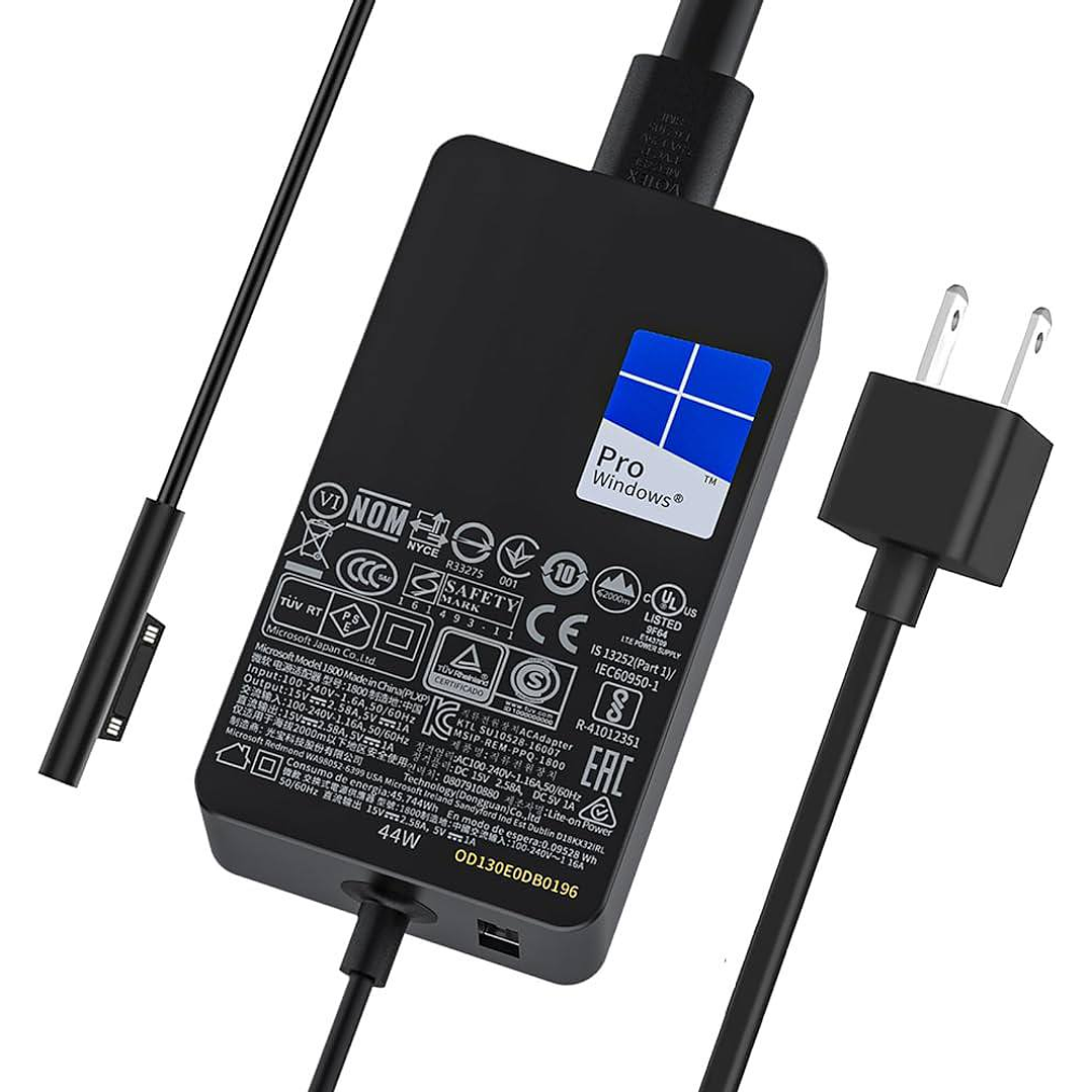 Carregador Microsoft Surface 5 Pro 15V 2.58A 44W  1