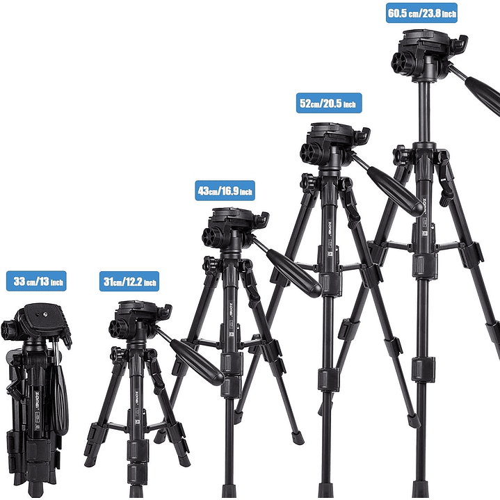Tripé ZOMEI Q100 4