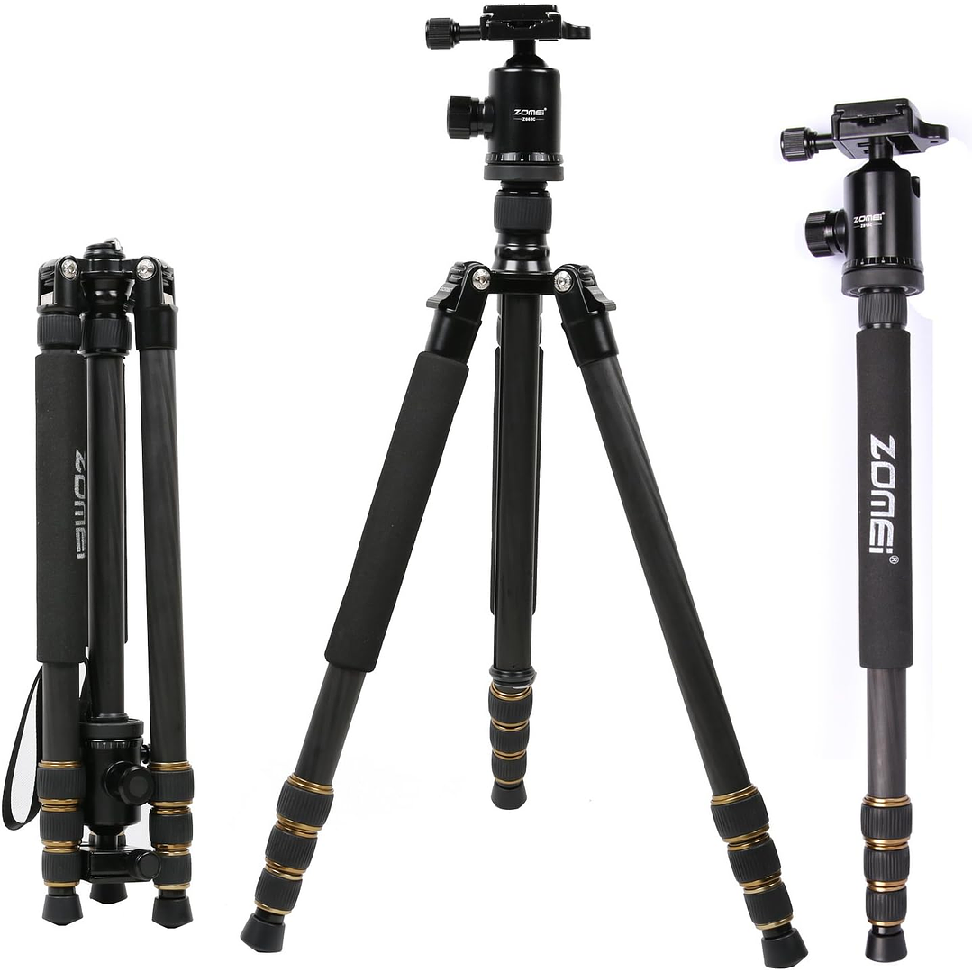 Tripé ZOMEI Q666C 1
