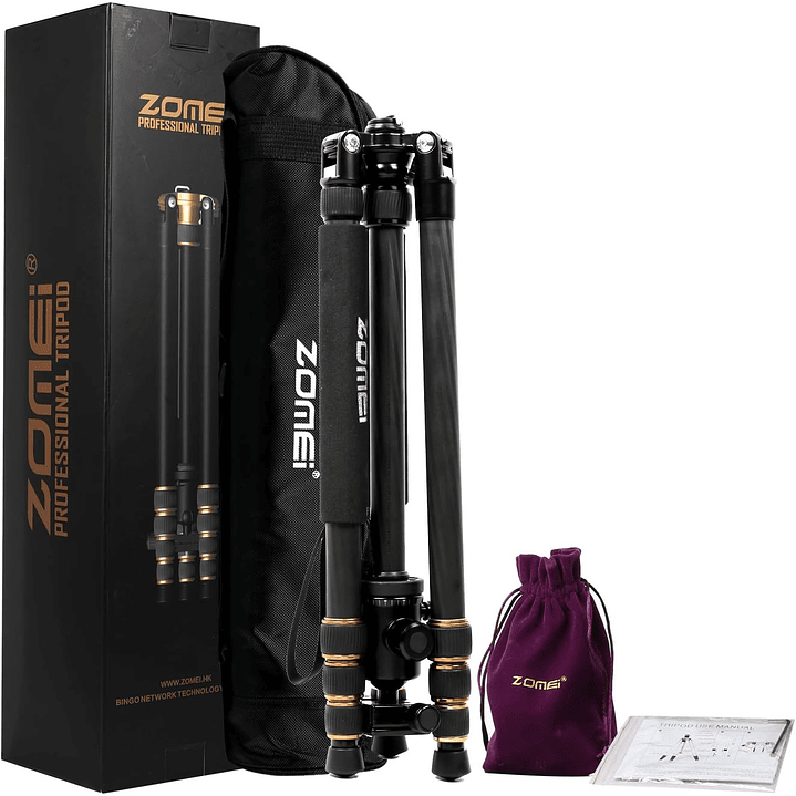 Tripé ZOMEI Q666C 2
