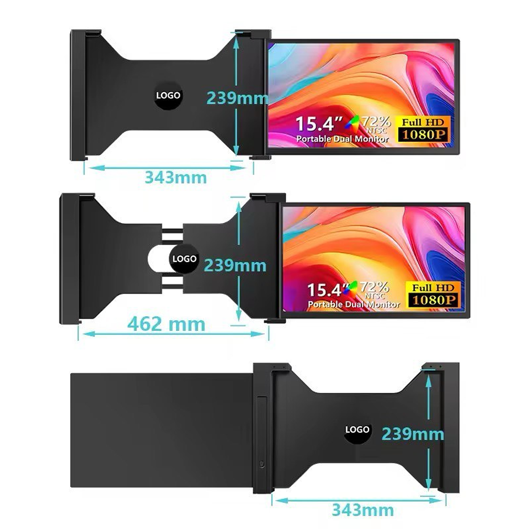 S3 Extensor de Monitor para Laptop 15.4” 1