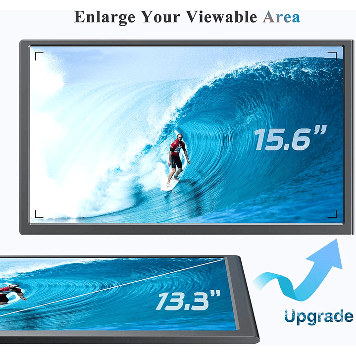 S9 Extensor de Monitor Duplo para Laptop 15.6” 3