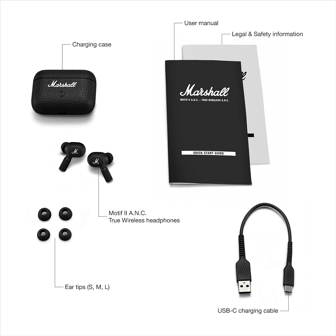 Marshall Motif II True Wireless In-Ear Earbuds 9