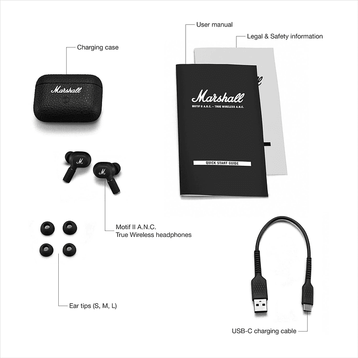 Marshall Motif II True Wireless In-Ear Earbuds 9