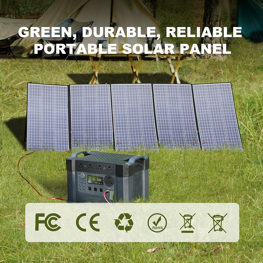 Painel Solar Portátil ALLPOWERS SP037 - 400W 6